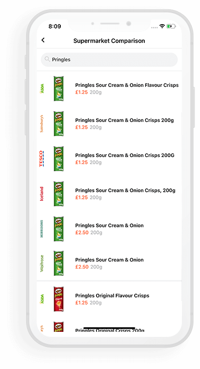 Supermarket Price Comparison App - Compare Products Across ...